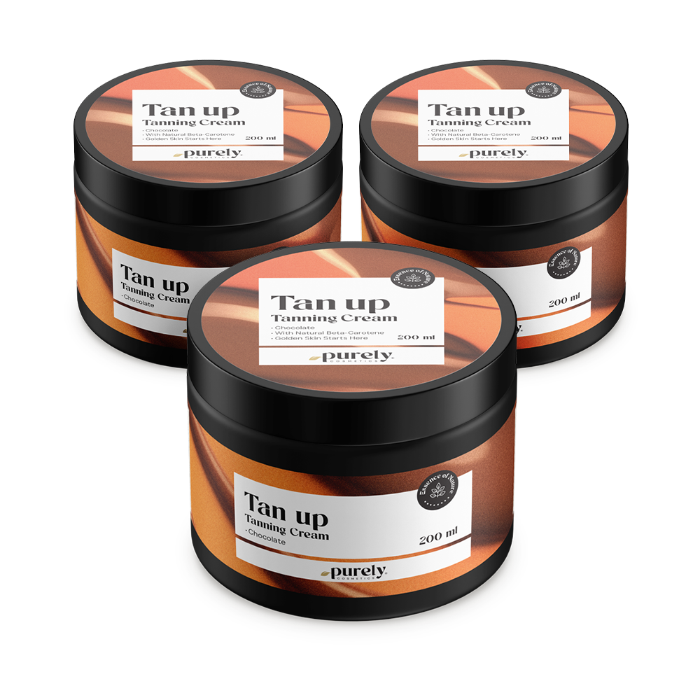 3x Tan up barnulást elősegítő krém – chocolate, összesen 600 ml