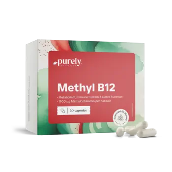 B12-vitamin – metilkobalamin, 30 kapszula