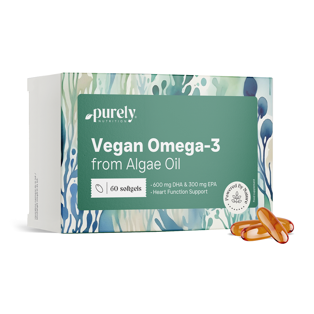 Alga eredetű vegán omega-3.