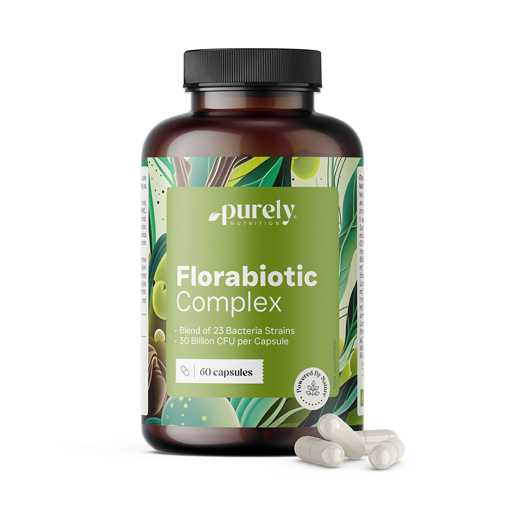 Florabiotic Complex - szimbiotikus formula 23 törzzsel és 30 milliárd CFU-val.