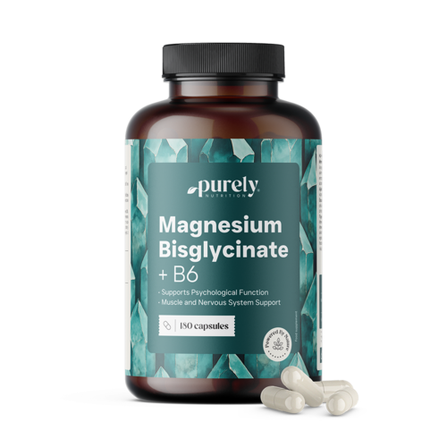 Magnézium-biszglicinát B6-vitaminnal, 180 kapszula